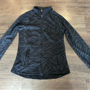 RBX Black Zebra Print Performance Jacket